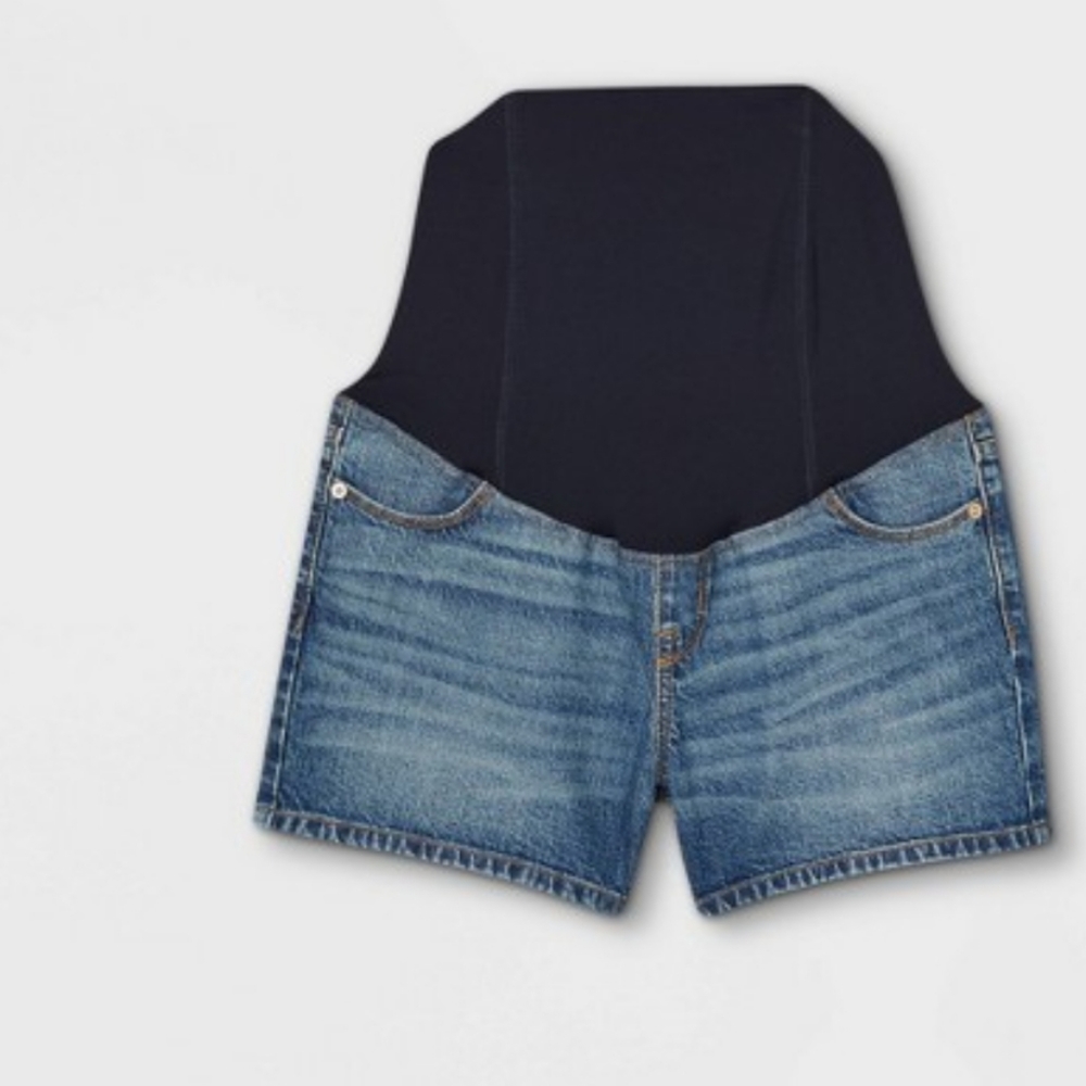 Isabel Demin Maternity Shorts